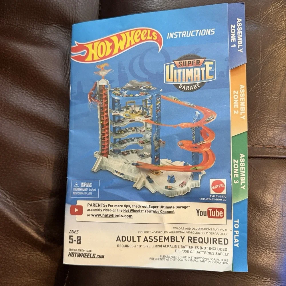 Hot Wheels receive everything